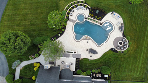 South Jersey Pool Layout and Design | Sherwood Landscape, Lighting & Design